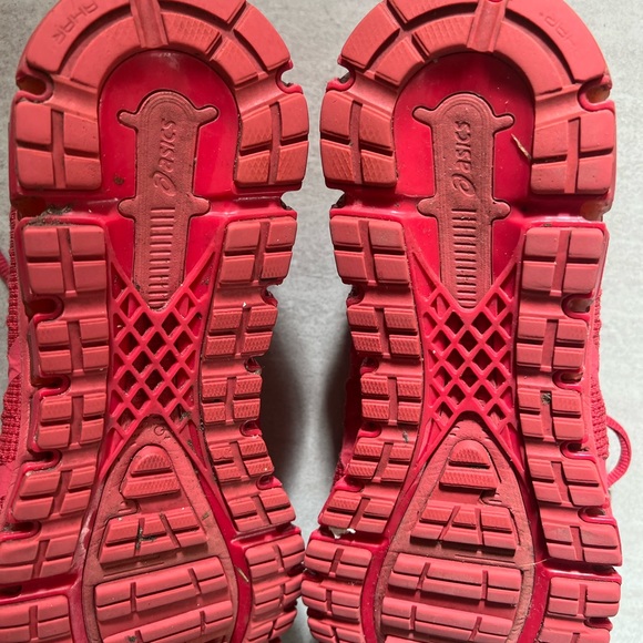 Red ASICS Shoes - Picture 9 of 9